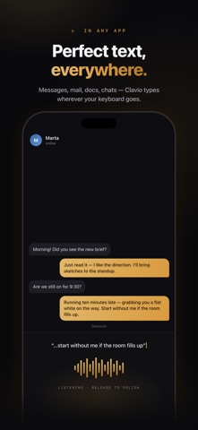 Clavio for iPhone — داخل التطبيق 2