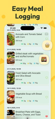 Foodly — 앱 내부 2